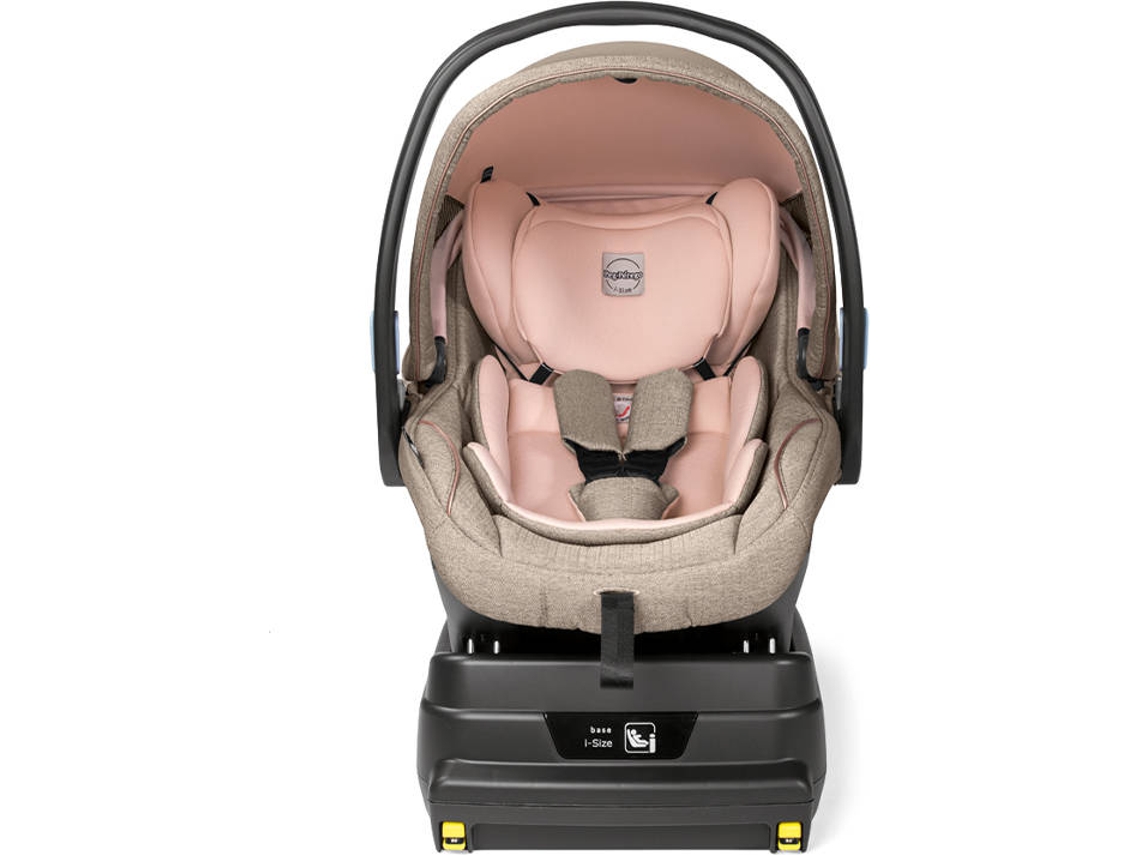 Cadeira Auto PEG PEREGO PUERICULTURA Cadeira Peg Perego Primo Viaggio i-Size c/ Base Mon Amour (67 x 44 x 66cm)