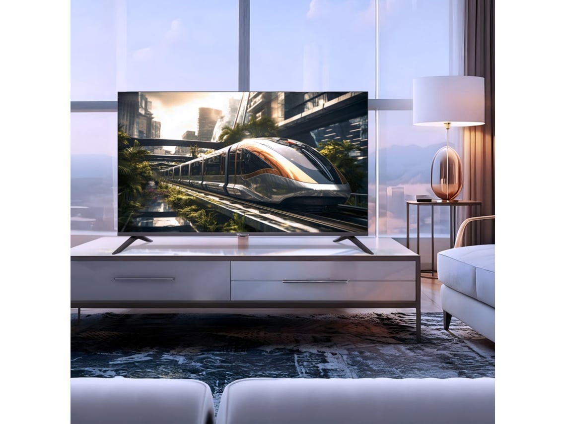 Smart Tv 50 Polegadas 4k Hey Google Official Assistant Com Controle De Voz Televisão Android 14 Td Systems M50c21gle