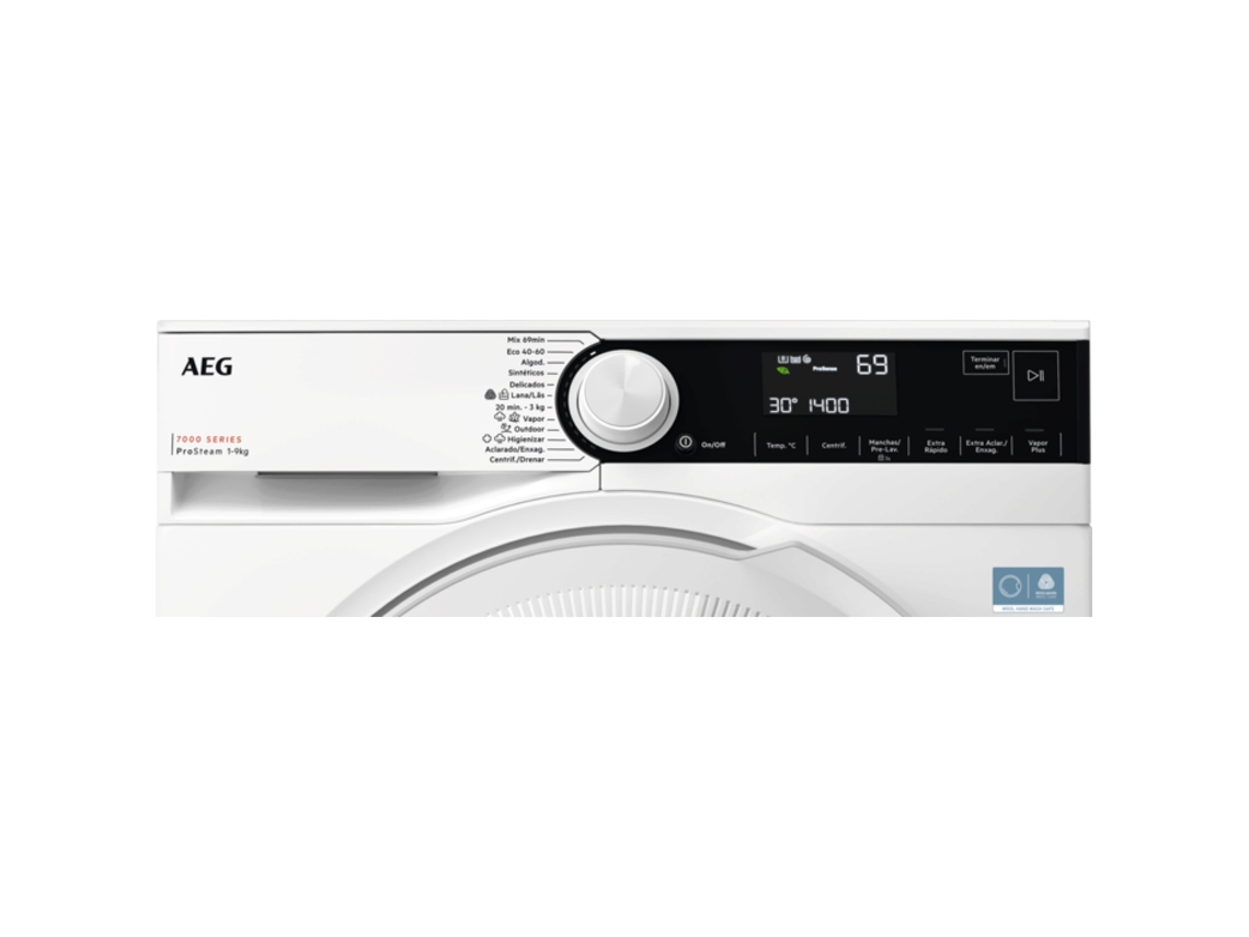 Máquina de Lavar Roupa AEG LFR7394N2B ( 9Kg - 1400 rpm - Branco)