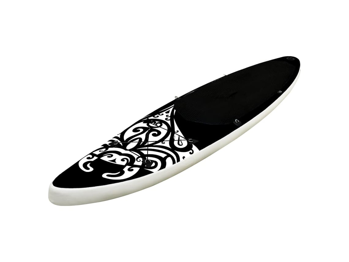 Prancha paddle VIDAXL Preto PVC ( 305x76x15 cm)