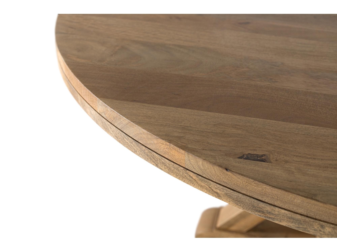 Mesa Redonda De Madeira De Manga Para 10 Pessoas Giner Y Colomer