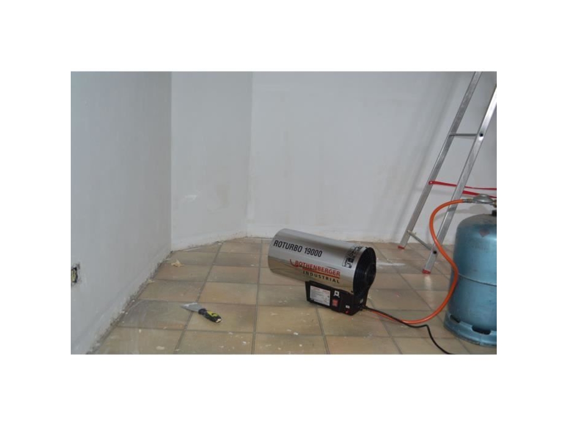 Gerador De Ar Quente Rothenberger Roturbo 19000 18,5 Kw Baixo Cinza