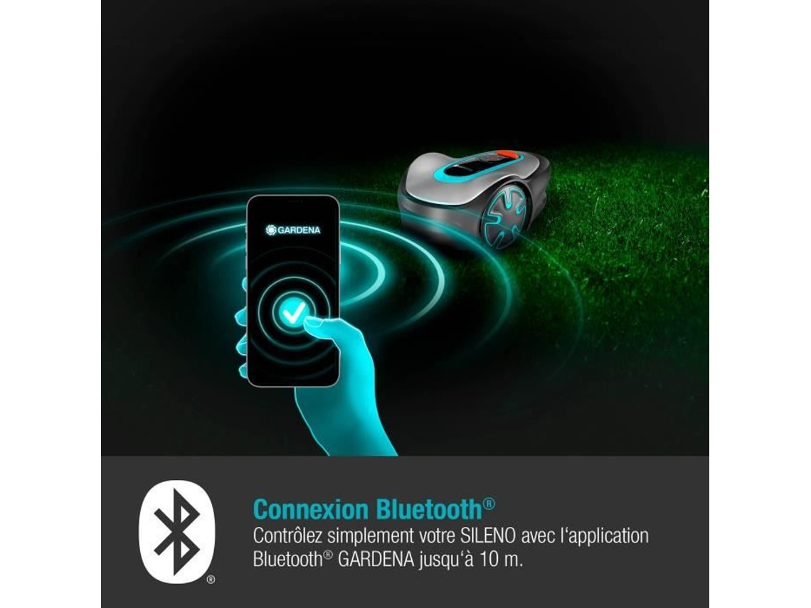 Cortador de relva robotizado GARDENA SILENO minimo 500m²