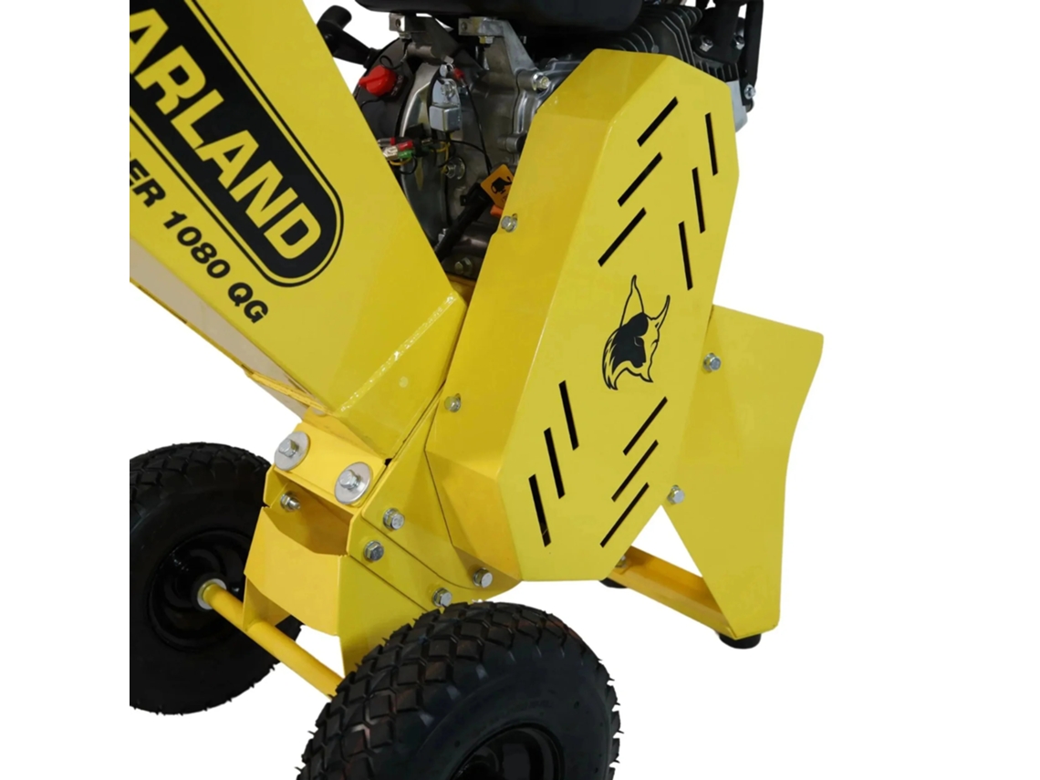 GARLAND CHIPPER 1480QGW-V23 Biotriturador a gasolina motor 4T 420 cc, 11,8 CV, arranque elétrico, 115 kg. Diâm. máx. 12 cm.