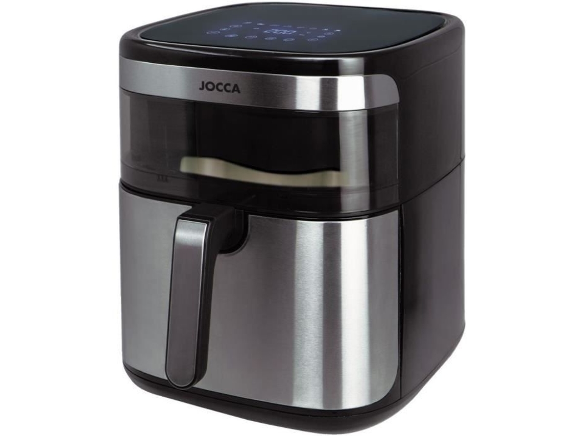 Fritadeira A Ar Quente Jocca 2385 10l Com Janela 30,5x43,5x36,4 Cm