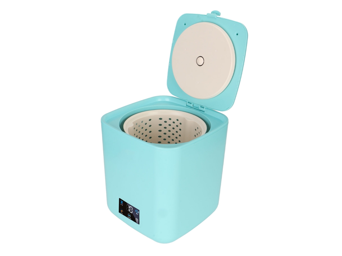 Máquina De Lavar Pequena Totalmente Automática 7l Máquina De Lavar Portátil De Grande Capacidade Com Secadora Centrífuga Para Dormitório Apartamento F