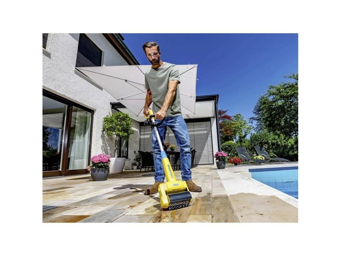 Limpador de terraço multifuncional sem fio 18V Gloria multibrush Li -O - Regulação da velocidade integrada