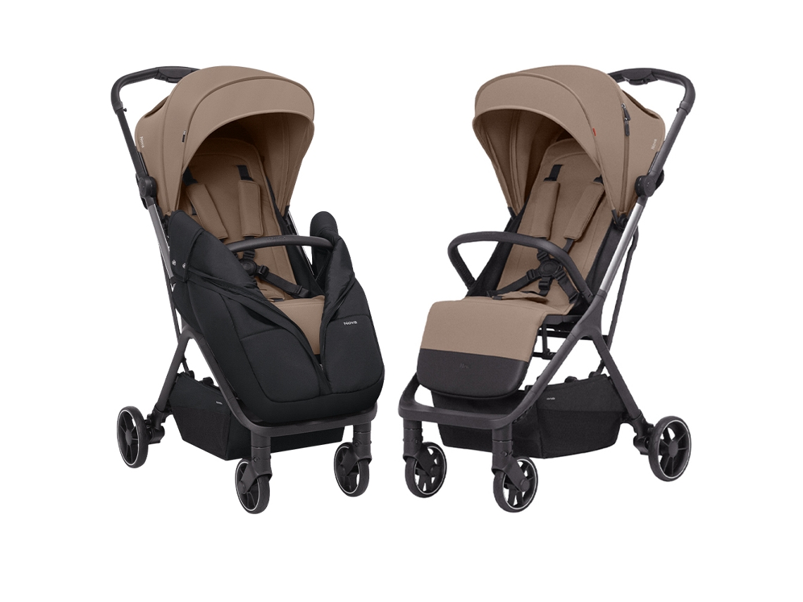 Carrinho De Passeio Carrello Nova 2024 Crl 5521 Sunrise Beige