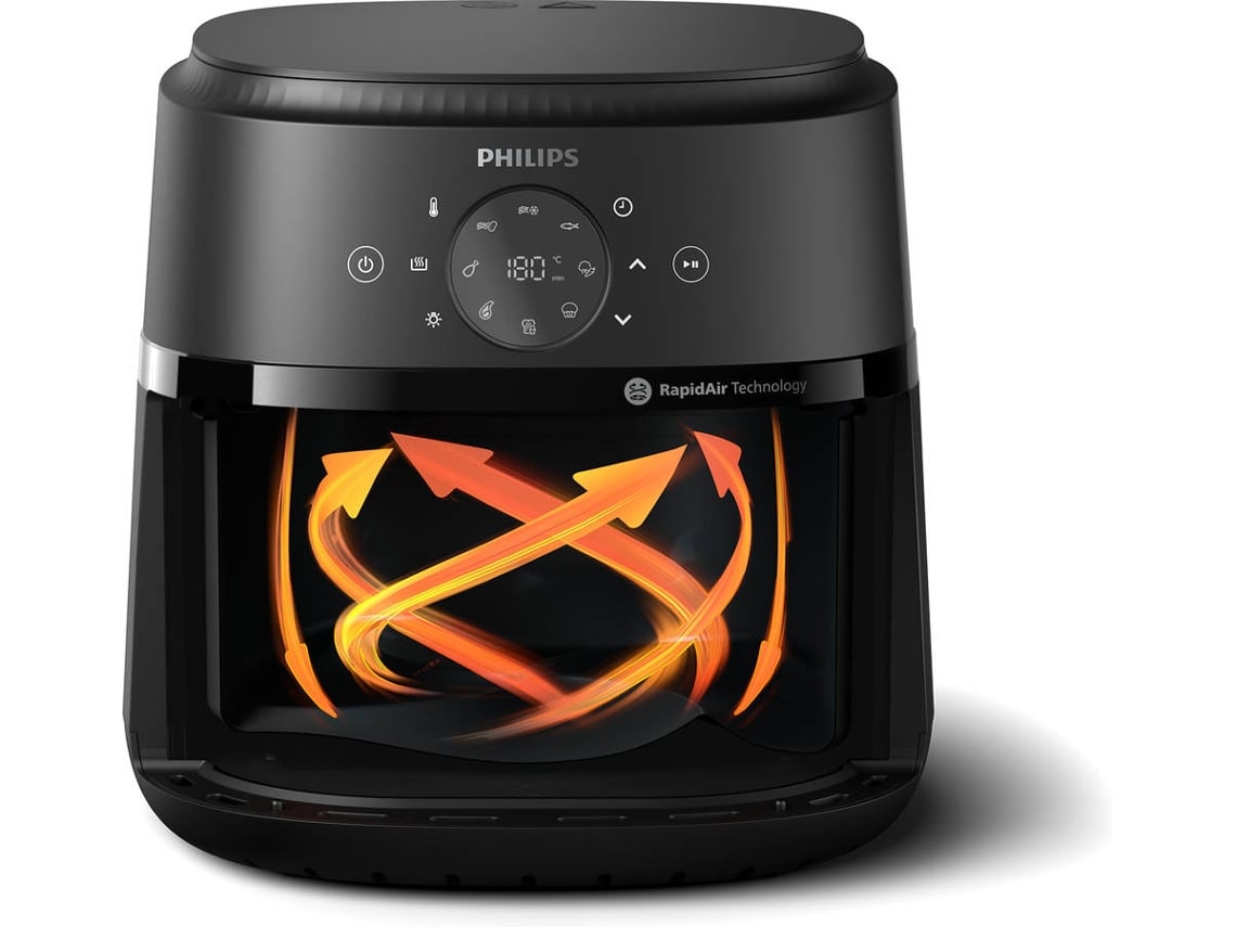 Fritadeira sem Óleo PHILIPS NA231/00 (6.2 L - Preto)