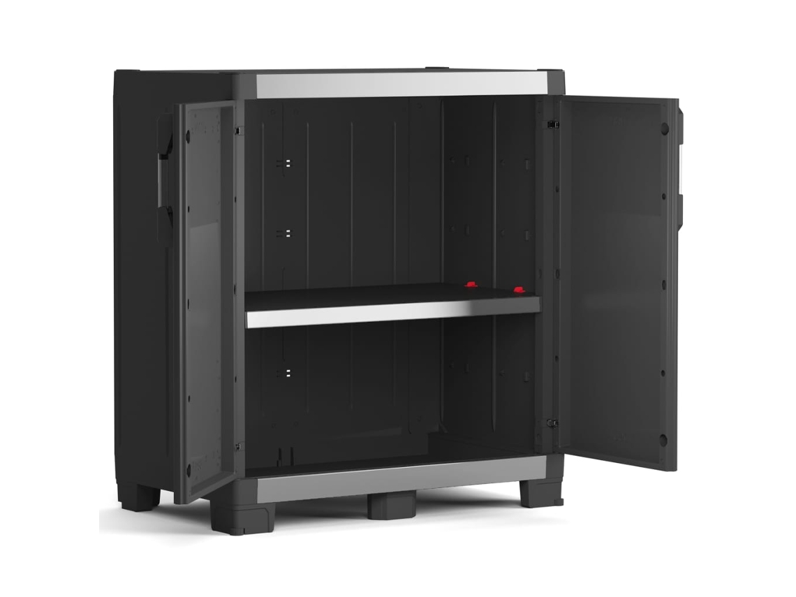 Armário de Exterior KETER Preto Polipropileno (89x54x99 cm)