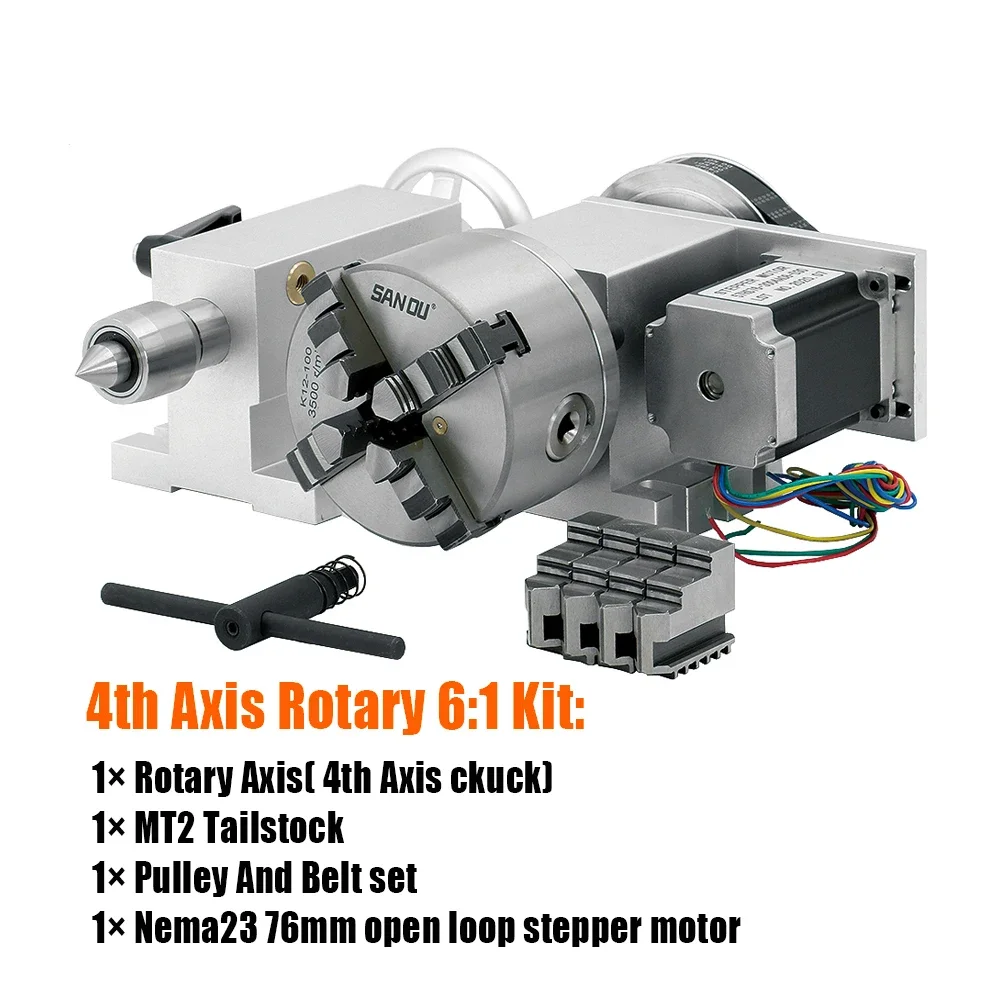 Motor De Passo, Relação De Velocidade 61, Mandril De 100 Mm, Opção 2 Oem