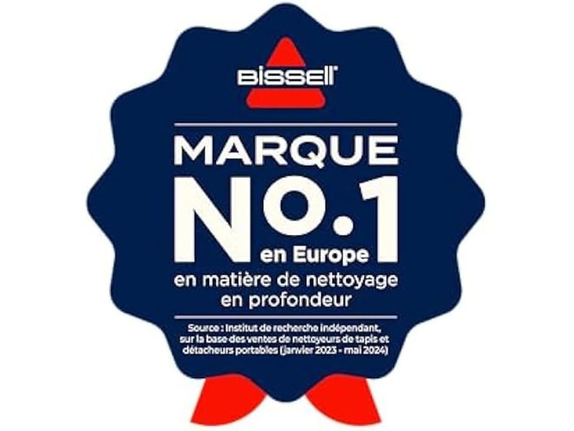 Shampoo Bissell Powerwash para animais de estimação remove sujeira e escamas, potência de 600 W, 25 cm de largura