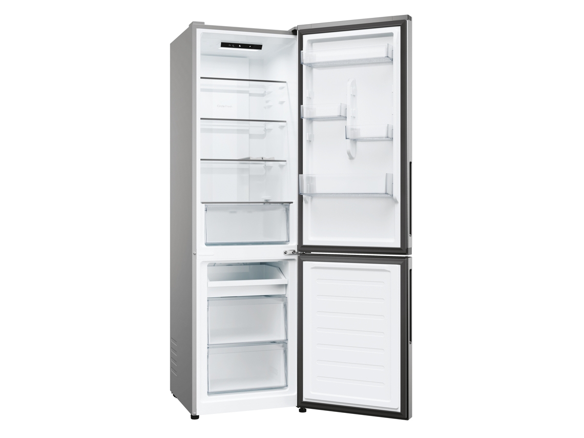 Frigorífico Combinado CANDY CNCQ2T518EX (No Frost - 183 cm - 279 L - Inox)