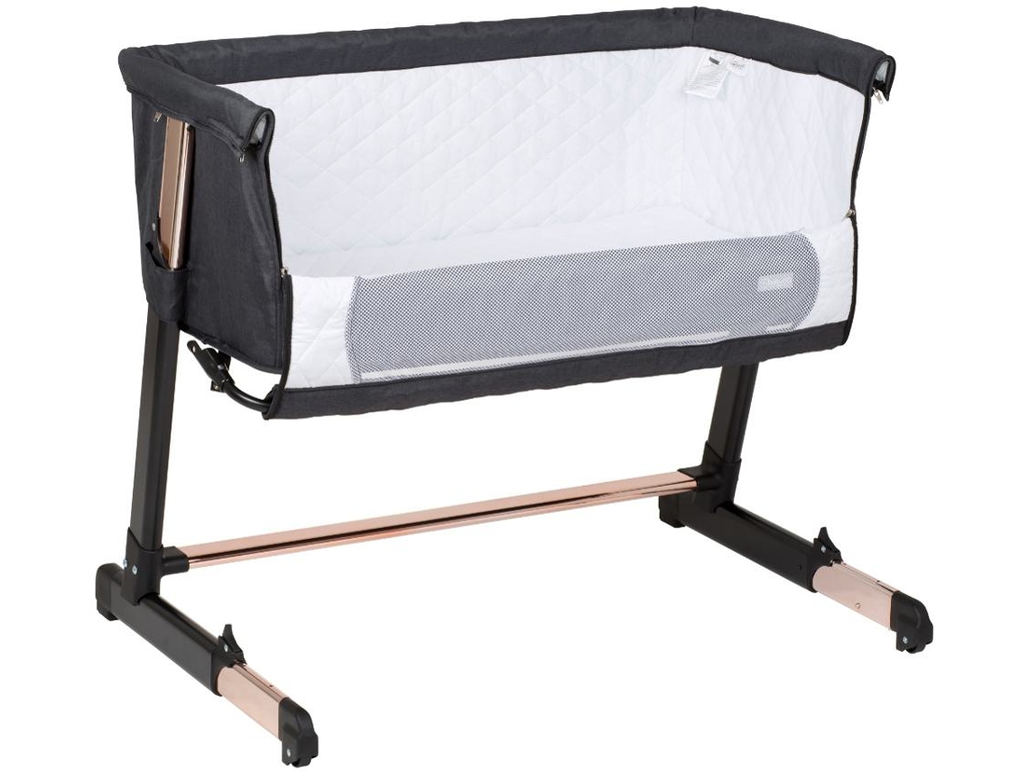 Berço Co Sleep Babygo Together Gold Black