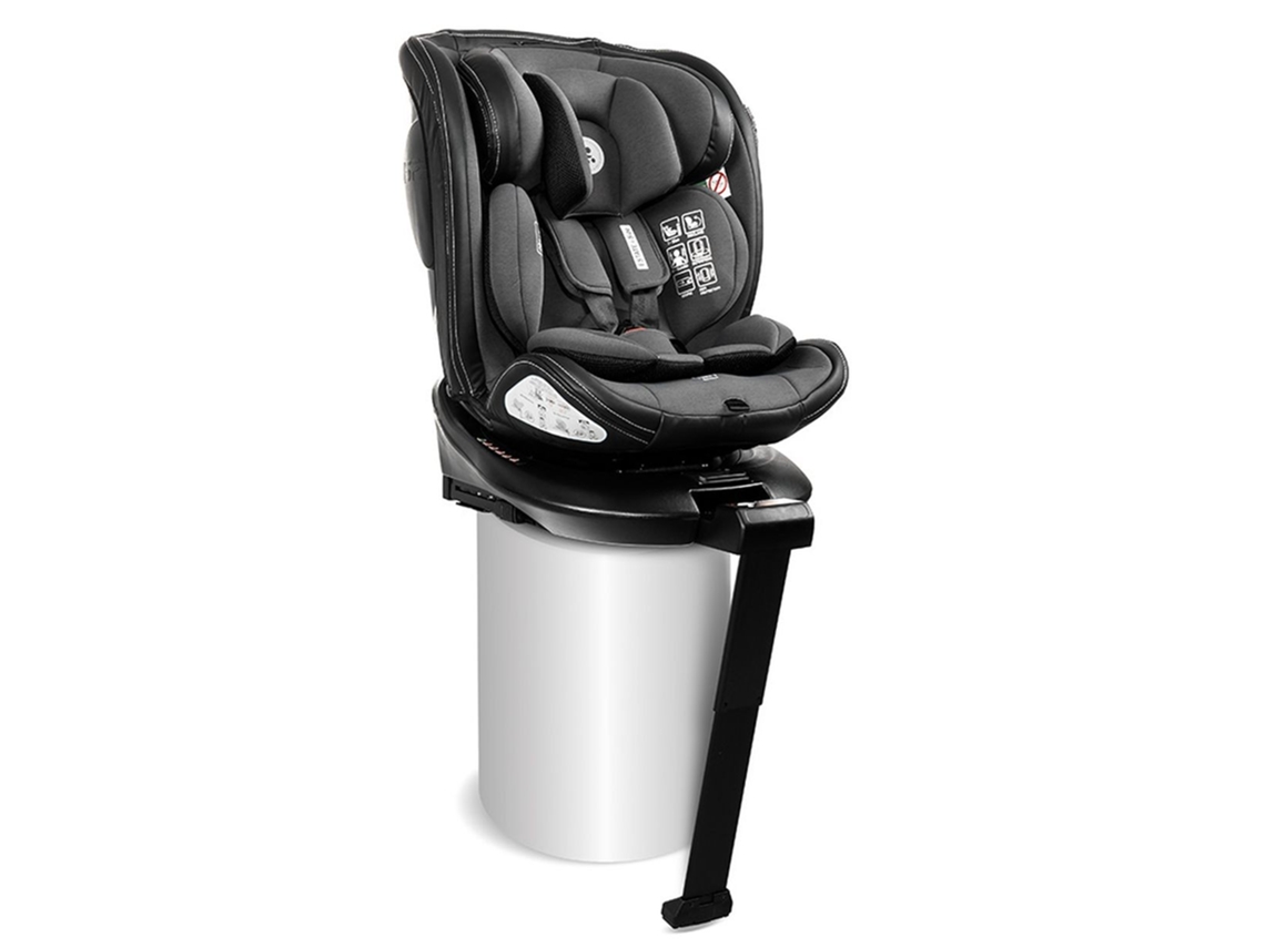 Assento De Carro Estate I Size Com Isofix E Perna De Apoio Cinza Lorelli (40 150 Cm)