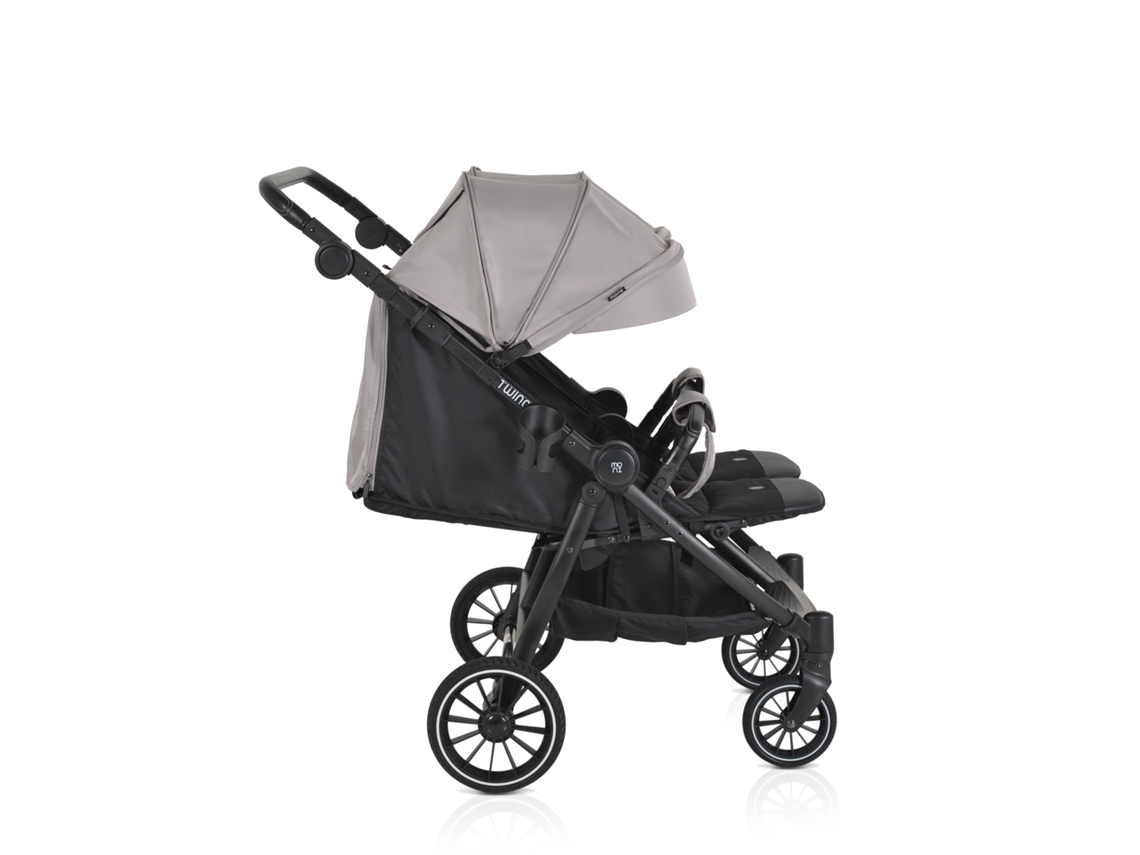 Carrinho De Bebê Twingo Prata Moni Moni