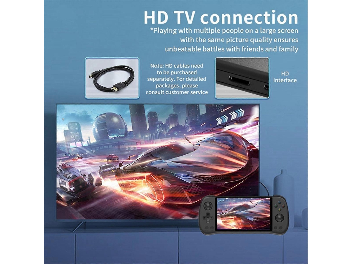 Console De Jogos Portátil X55, 16 Gb, Tela Ips De 5,5 Polegadas Nostalgia88 (1280 X 720)