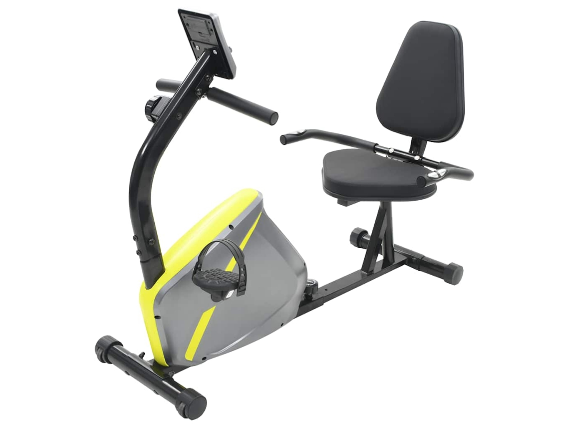Bicicleta estática VIDAXL Cinzeto (136 x 56 x 92.5 cm)