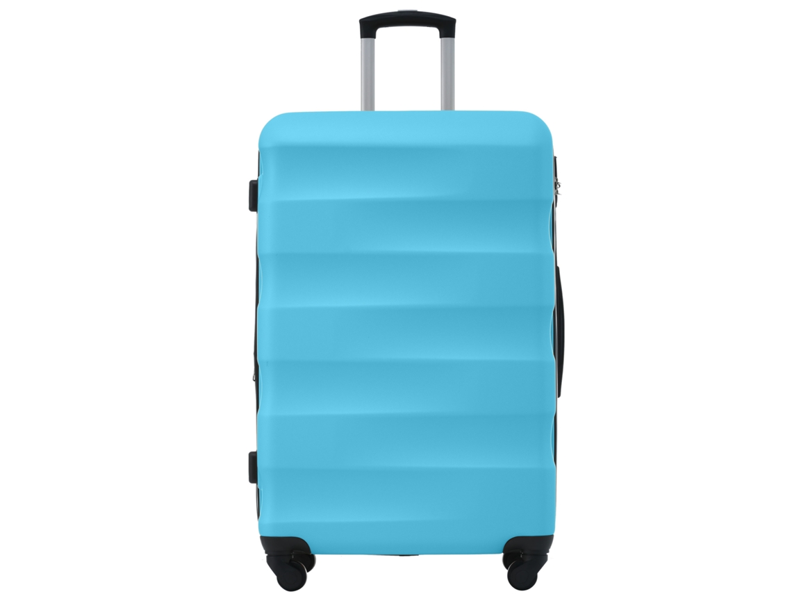 Mala De Casca Dura, Mala Com Rodinhas, Mala De Viagem, Bagagem De Mão 4 Rodas, Material Abs, 6944,526,5, Azul Celeste