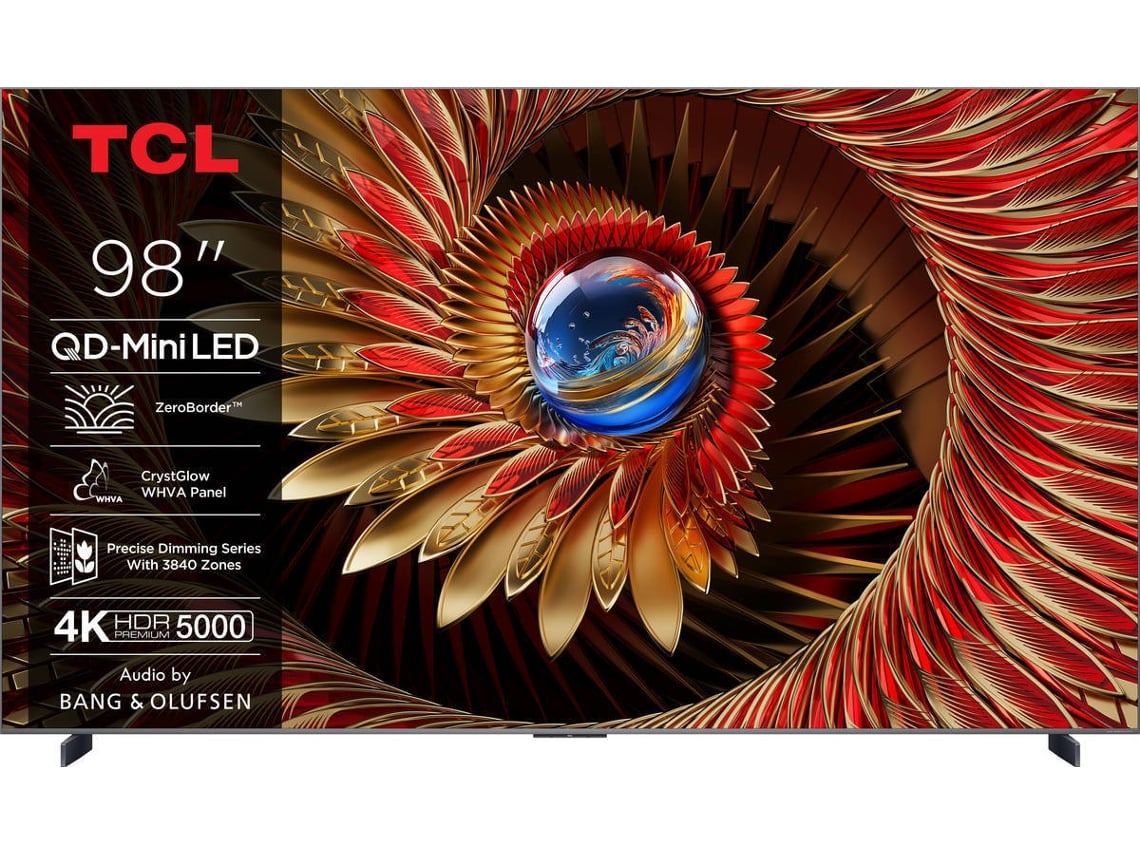 TV TCL 98C8K (MiniLed - 98'' - 249 cm - 4K Ultra HD - Smart TV)