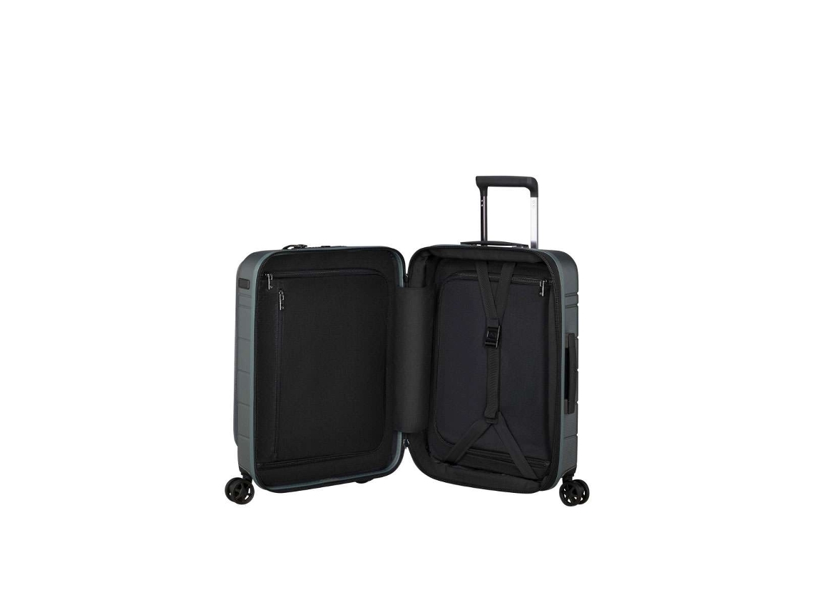 Mala de Cabine Exp. Acesso Frontal SAMSONITE Neopod 55Cm 4 Rodas Caqui