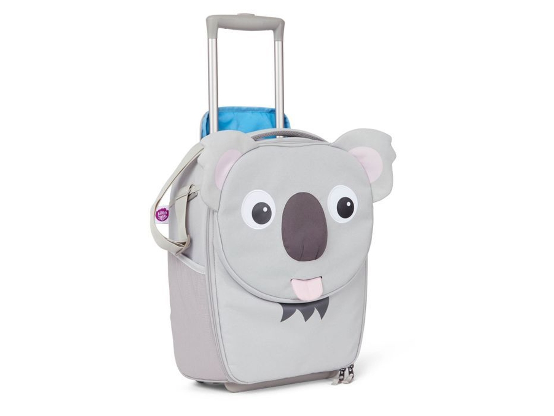 Mala De Cabine Unissexo Affenzahn Koala Dágua Rodas Poliéster Cinzento (30 Cm)