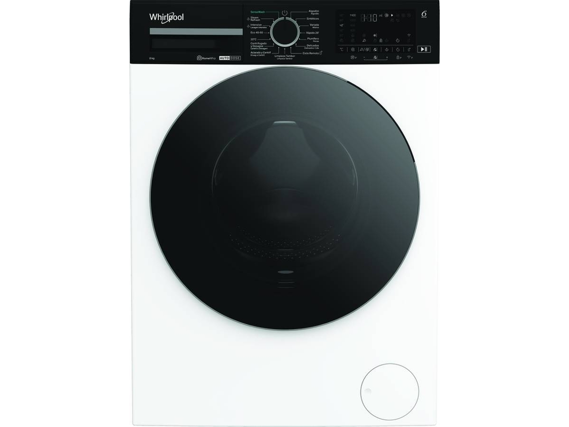 Máquina de Lavar Roupa WHIRLPOOL WPM 87W (8 Kg - 1400 rpm - Branco)