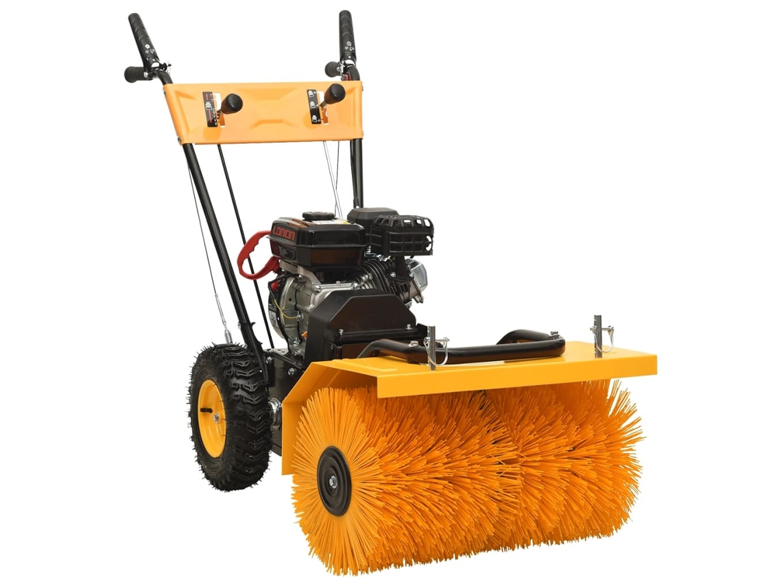 vidaXL Limpa-neve e varredor 2 em 1 a gasolina 6,5 CV