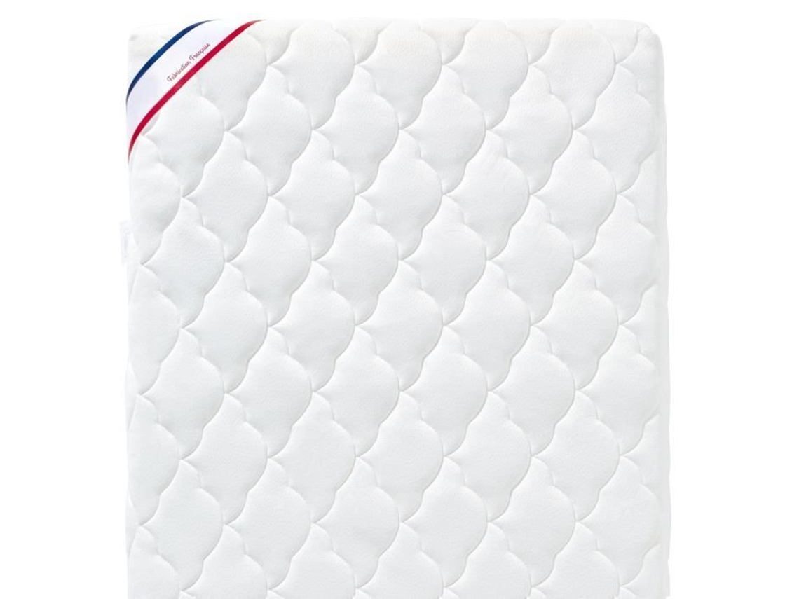 Colchão Bebê De Bambu 70x140x10 Cm Viscose Suave Removível Sem Tratamento Químico Ptit Lit