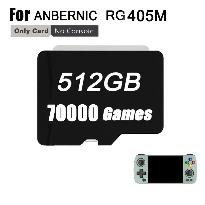 Cartão Tf, Armazenamento De 512gb, Suporta 70000 Jogos, 512g 70000 Jogos Oem