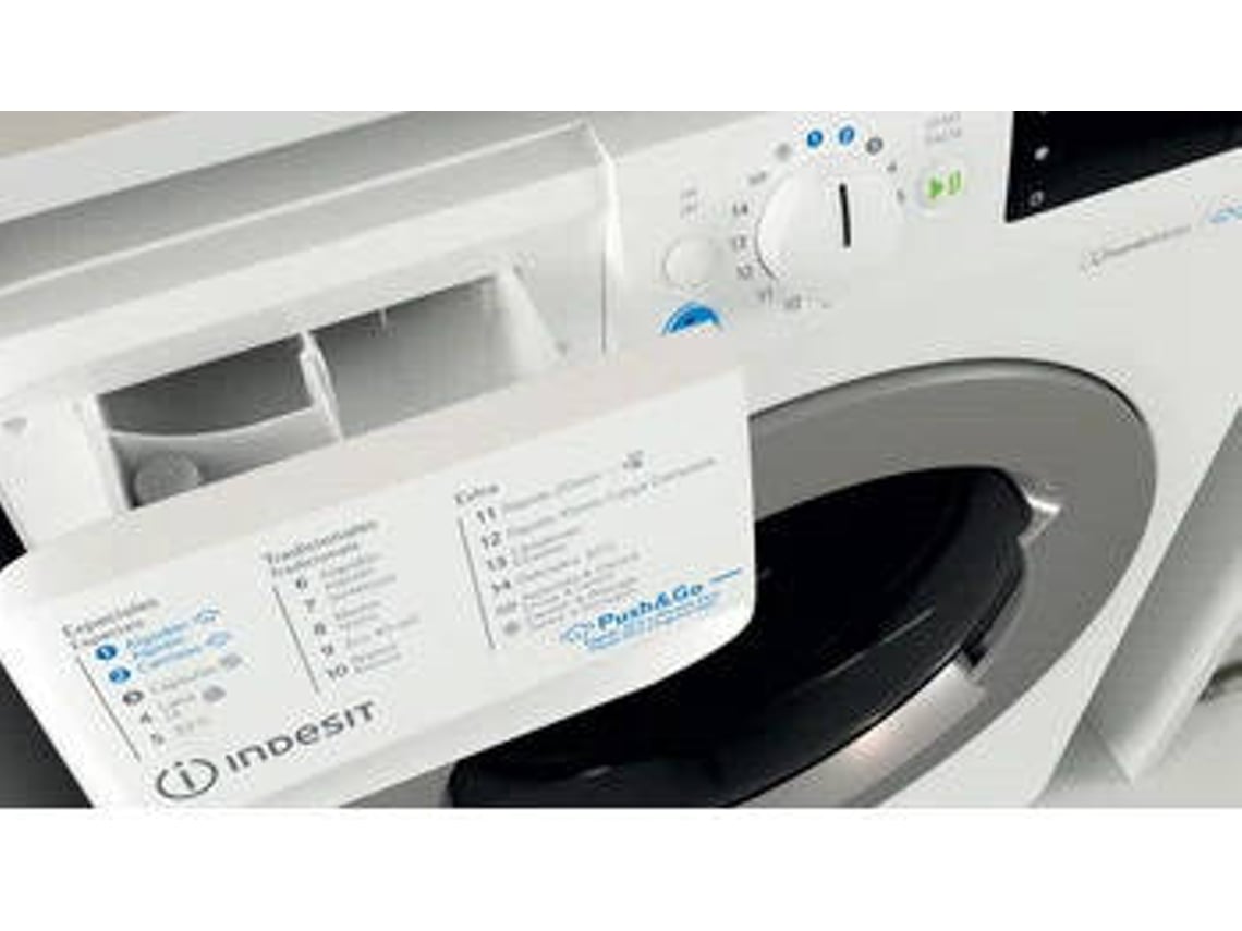 Máquina de Lavar Roupa INDESIT BWE 101496X (10 kg - 1400 rpm - Branco)