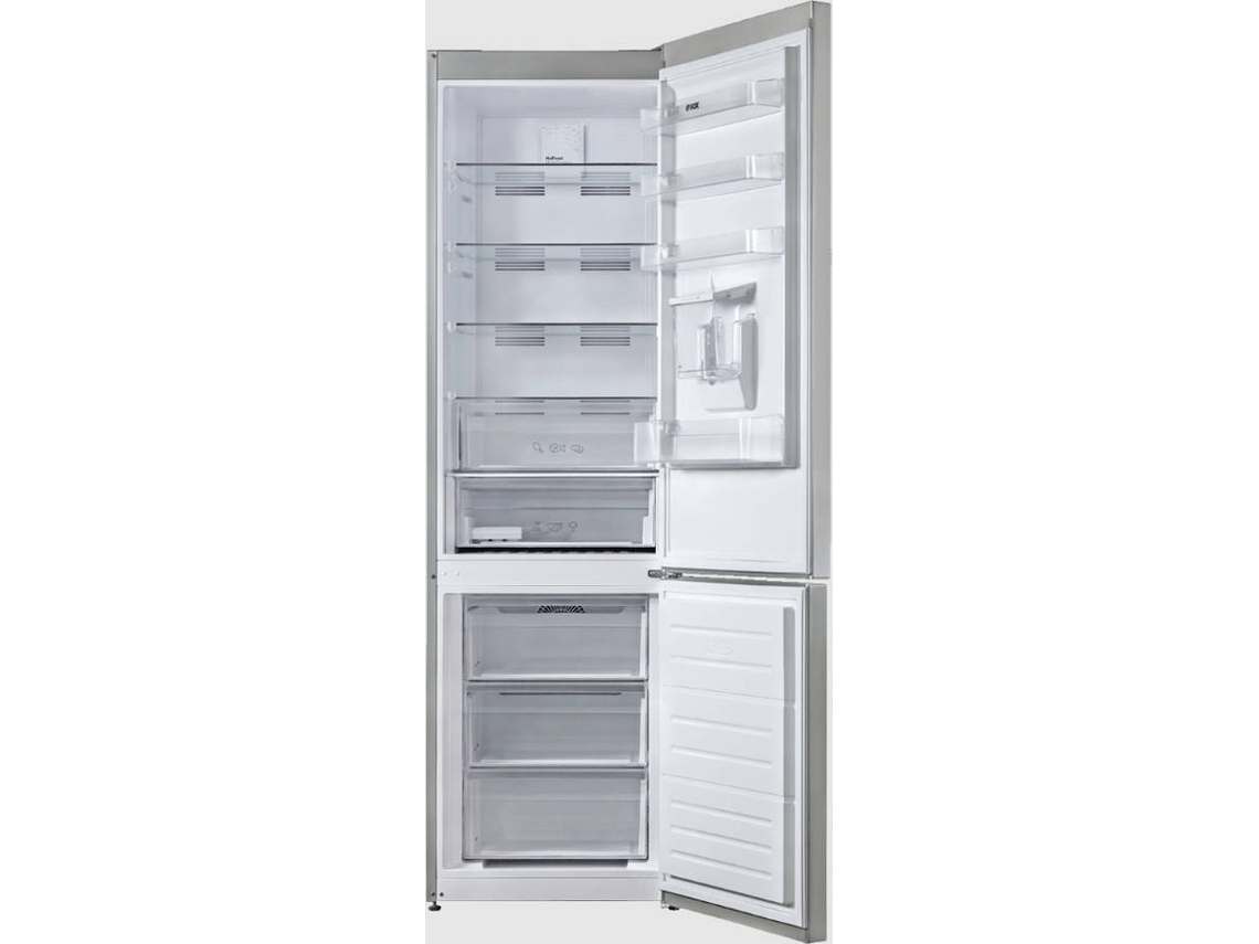 Frigorífico Combinado VOX NF3835IXE (No Frost - 201 cm - 367 L - Inox)