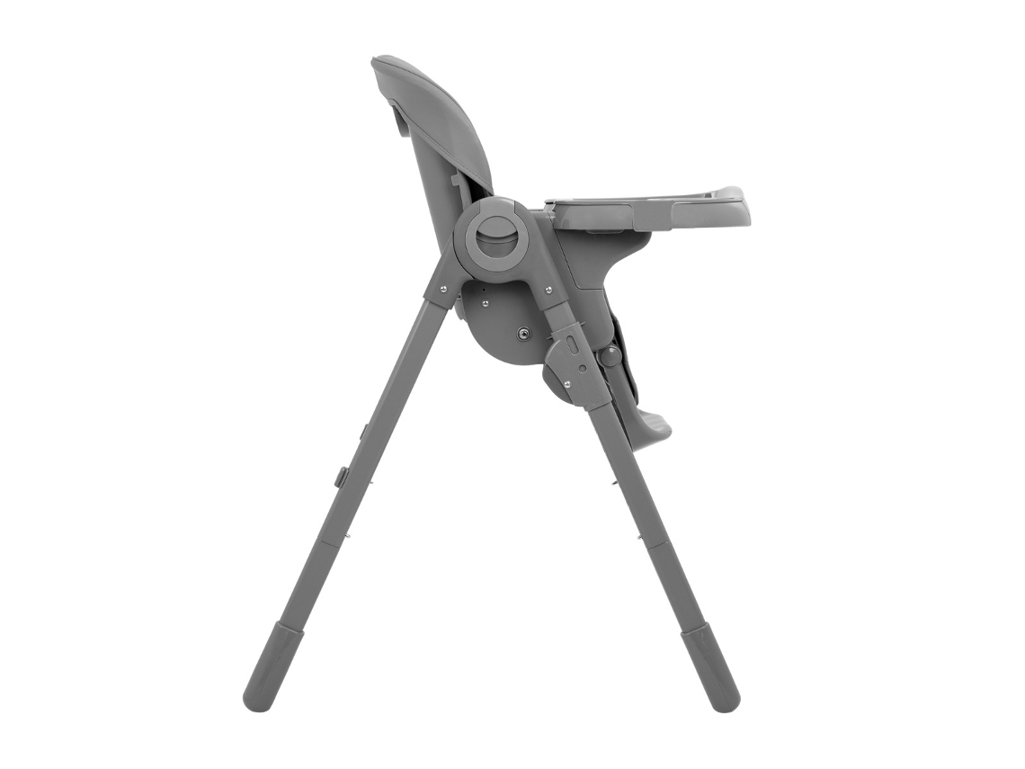 Cadeira Alta Cinza Confortável Kikkaboo