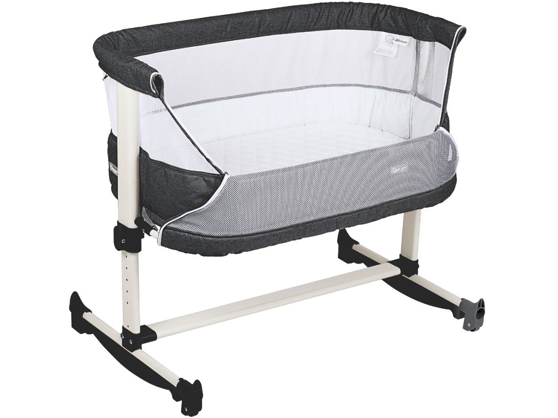 Berço Co Sleep Babygo Vivaldi Dark Grey
