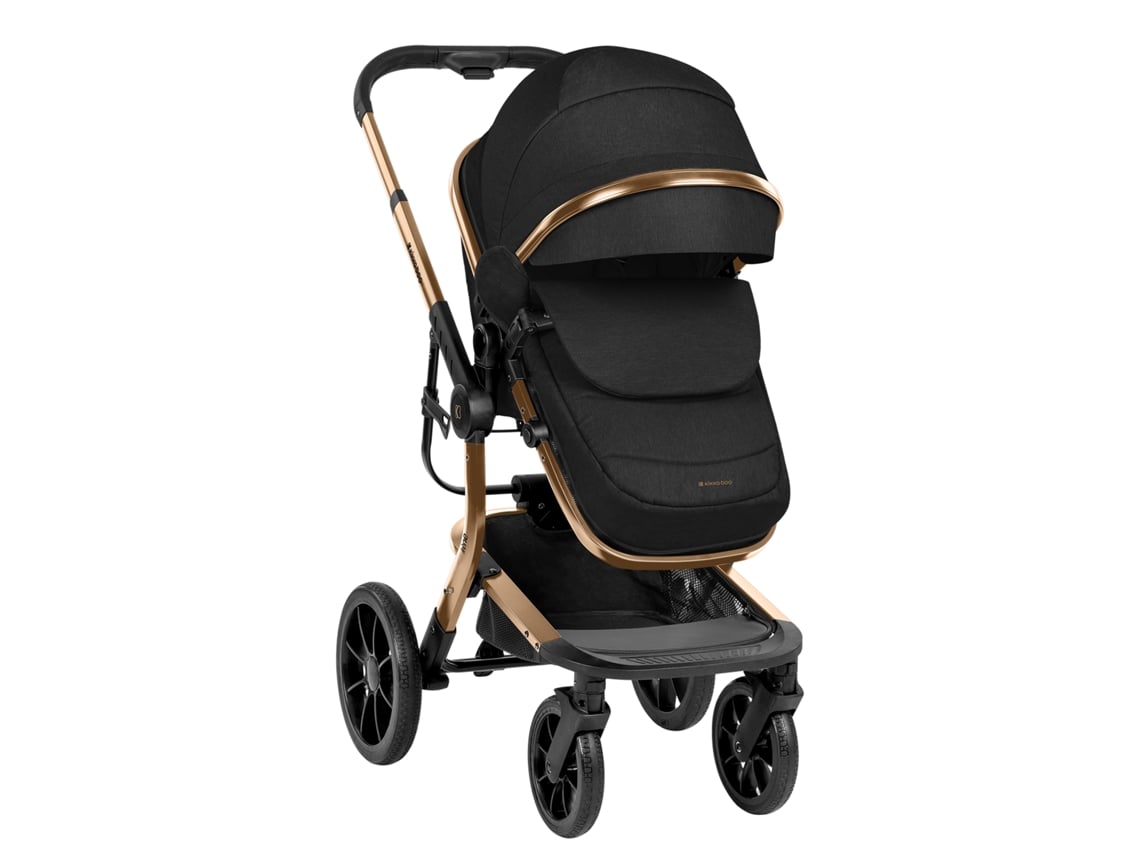 Carrinho De Bebê 3 Em 1 Irene Com Alcofa Rígida, Preto, Kikkaboo