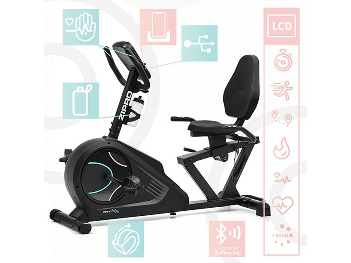 Bicicleta Estática Electromagnética ZIPRO Glow Wm Iconsole