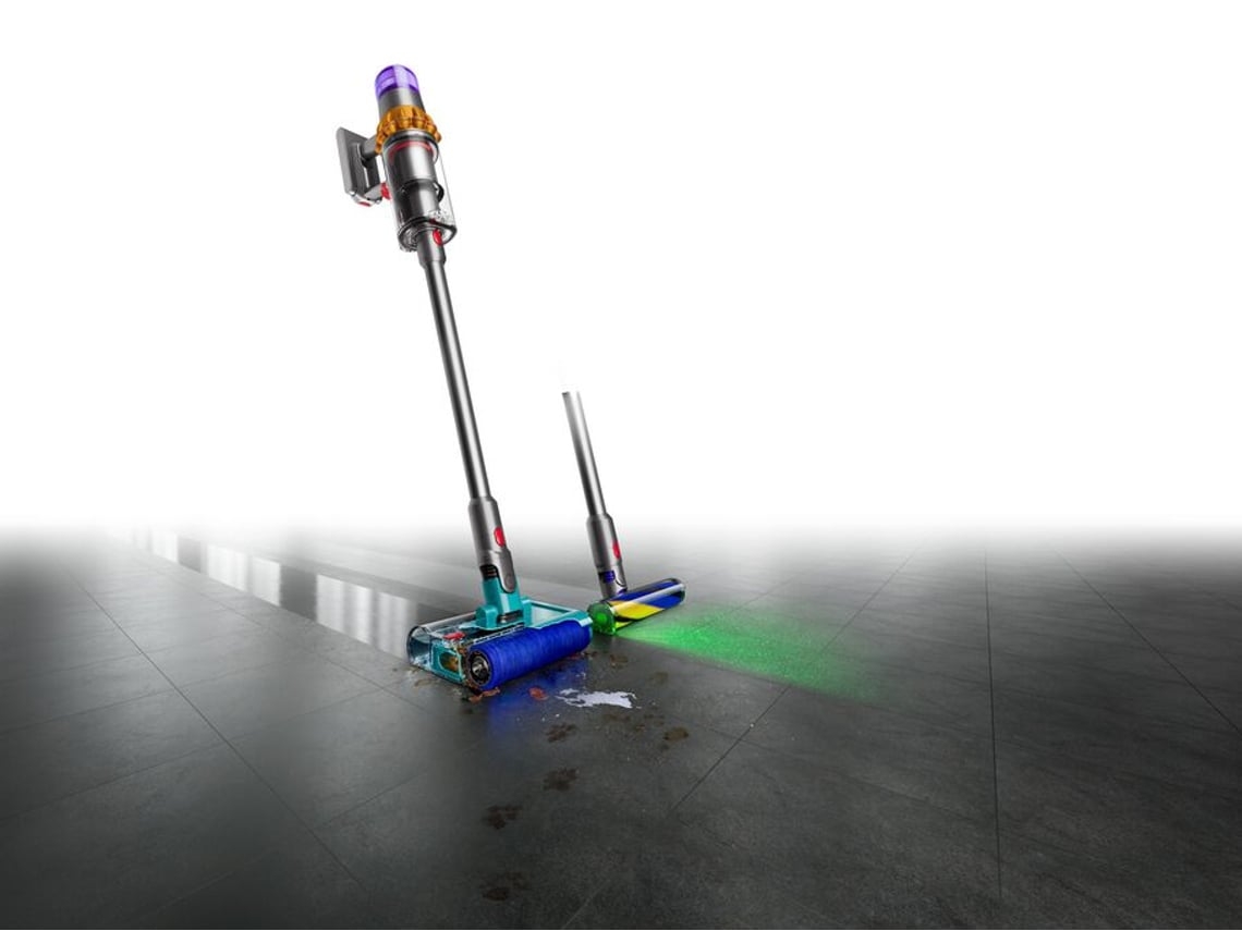 Aspirador Vertical DYSON DYSON V15 DETECT SUBMARINE (Outlet Caixa Aberta - Autonomia 60 min - 770 ml)