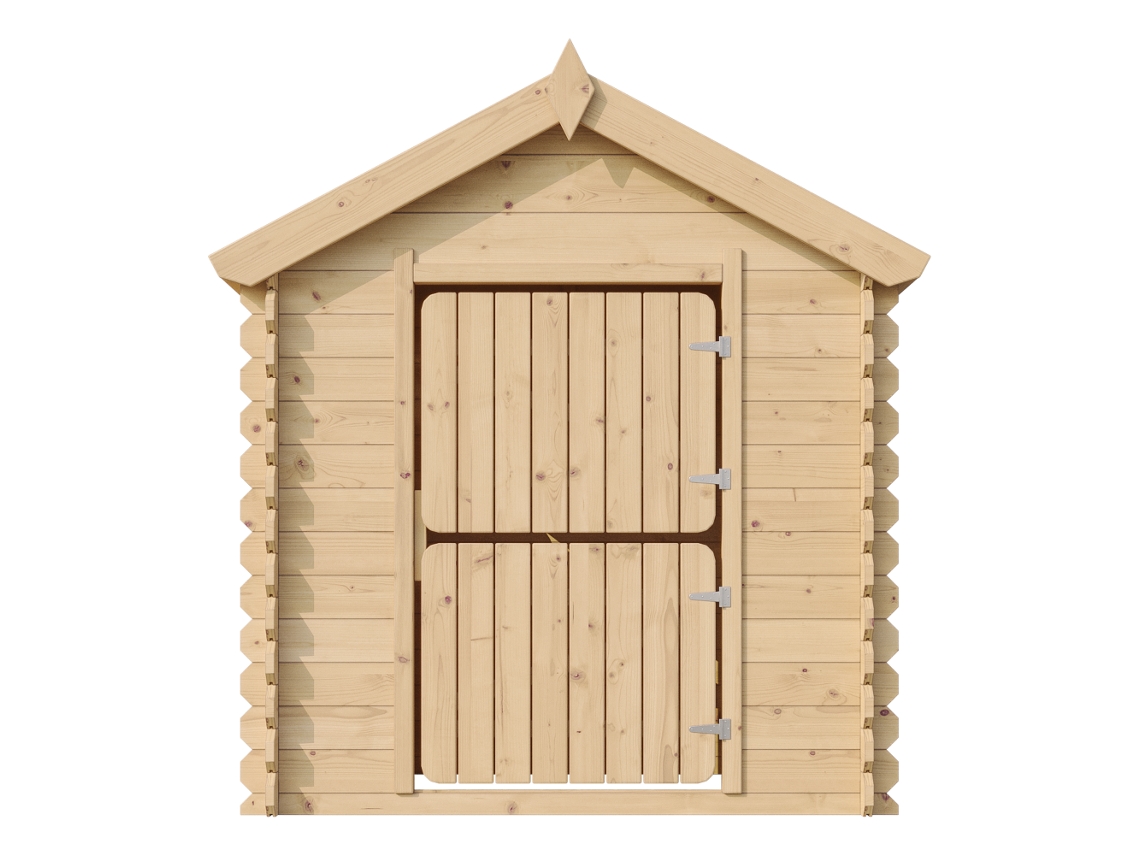 Abrigo de Madeira TIMBELA M516-1 Sem Chão (1-1 m² - 146x112x143 cm)