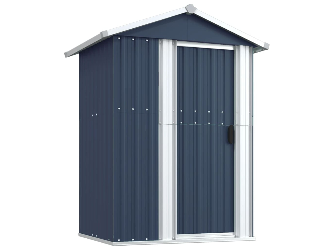 Abrigo MAISON EXCLUSIVE 126x97,5x177 cm Aço Galvanizado Antracite