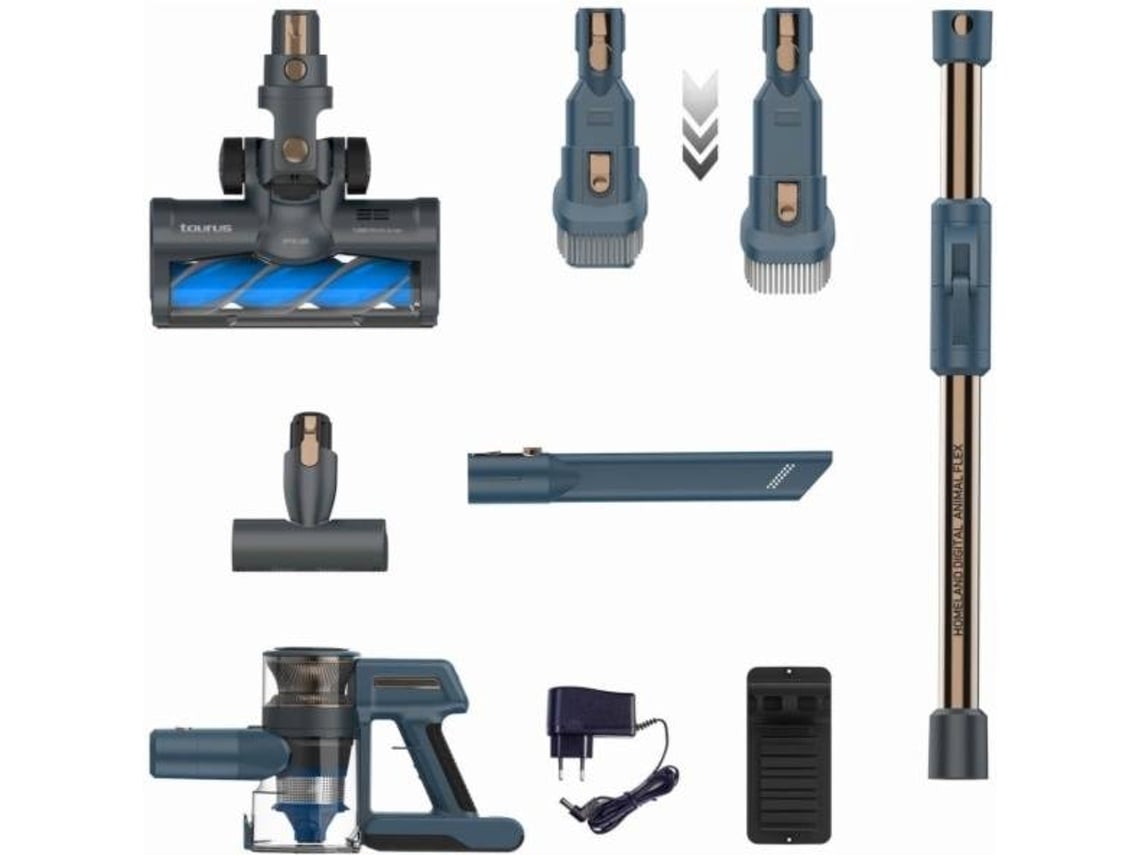 Aspirador Vertical TAURUS Homeland Digital Animal Flex (29.40 V - 500 ml)
