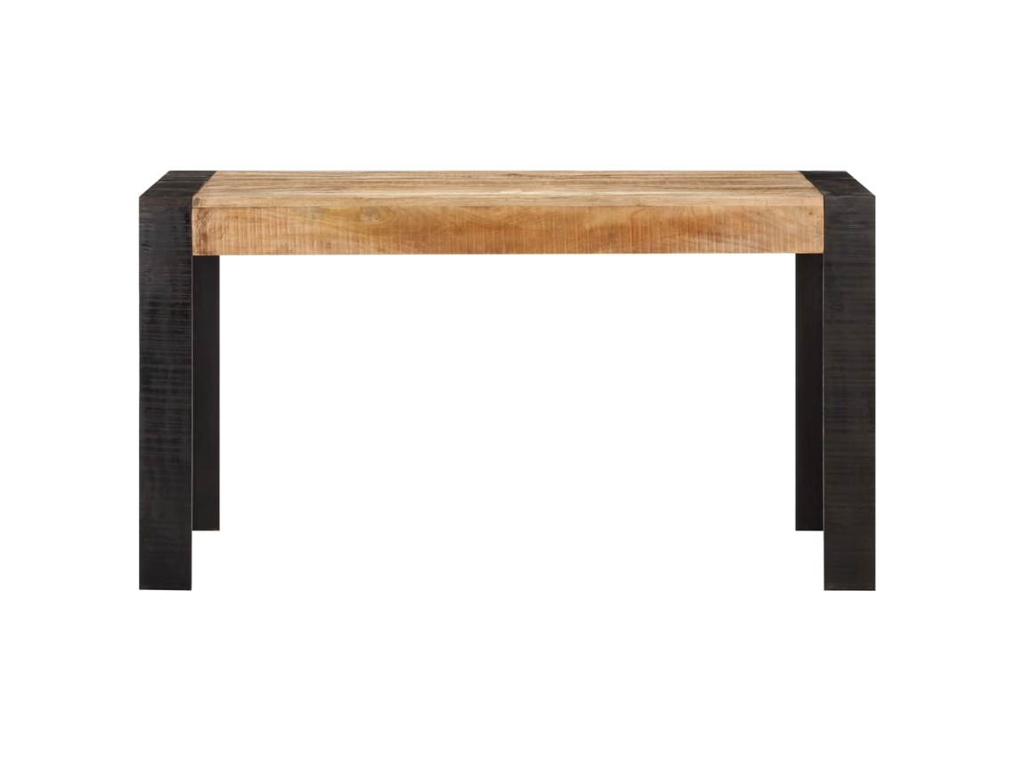 MAISON EXCLUSIVE Mesa de Jantar 140X70X76 cm Madeira de Mangueira Áspera Maciça