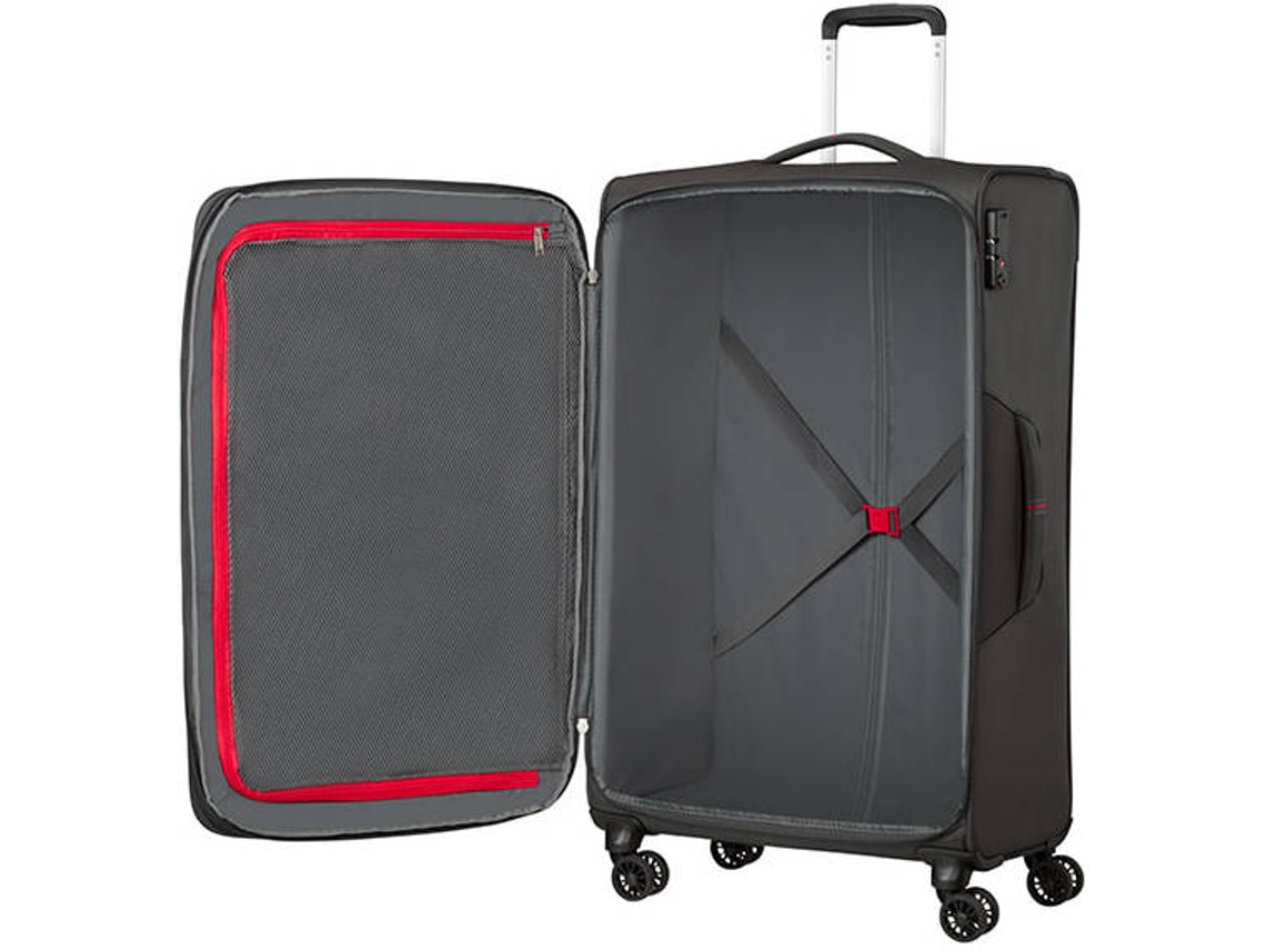 Trolley Grande AMERICAN TOURISTER Crosstrack Cinzento (79x42x32.5cm - 109/119 L)