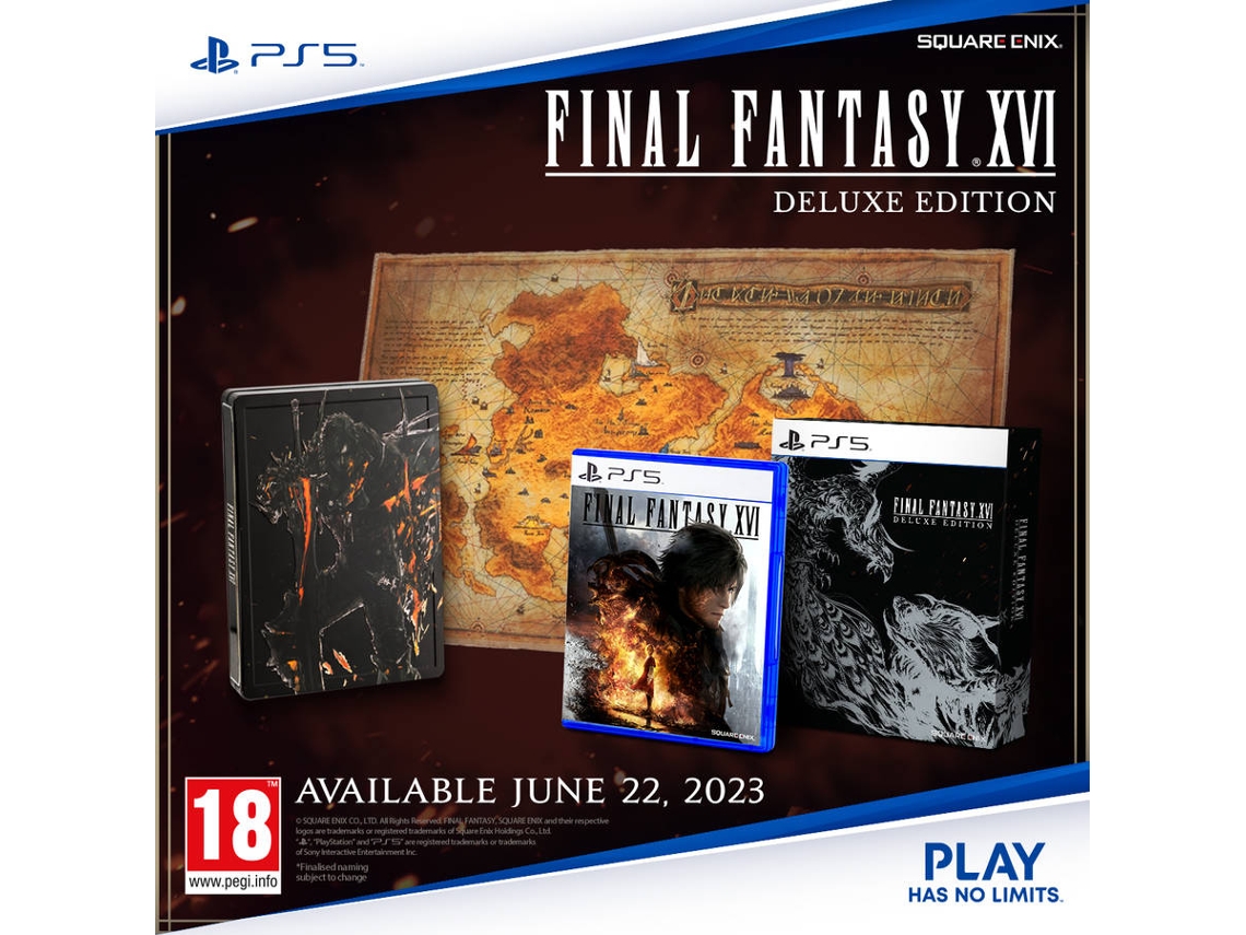 Jogo PS5 Final Fantasy XVI (Deluxe Edition)