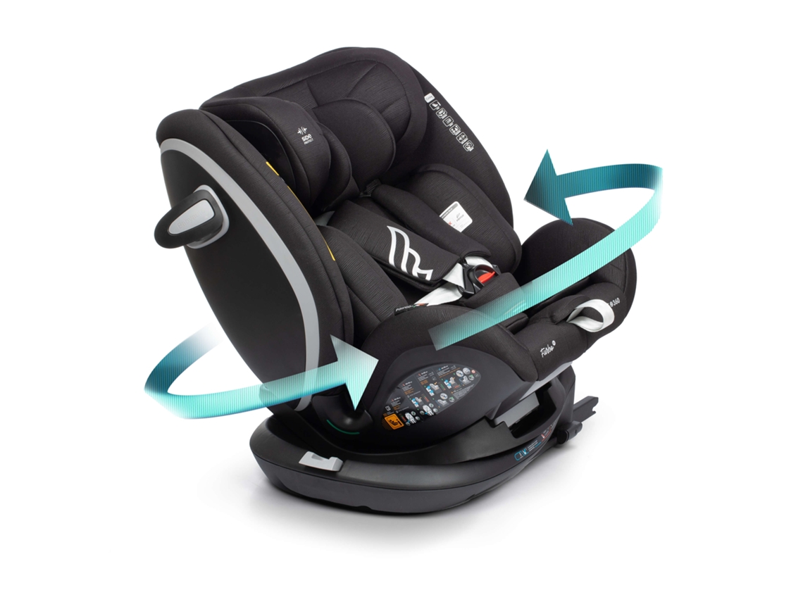 Cadeira Auto FAIRGO Furbo I-Size  40-150 Cm Black Sand