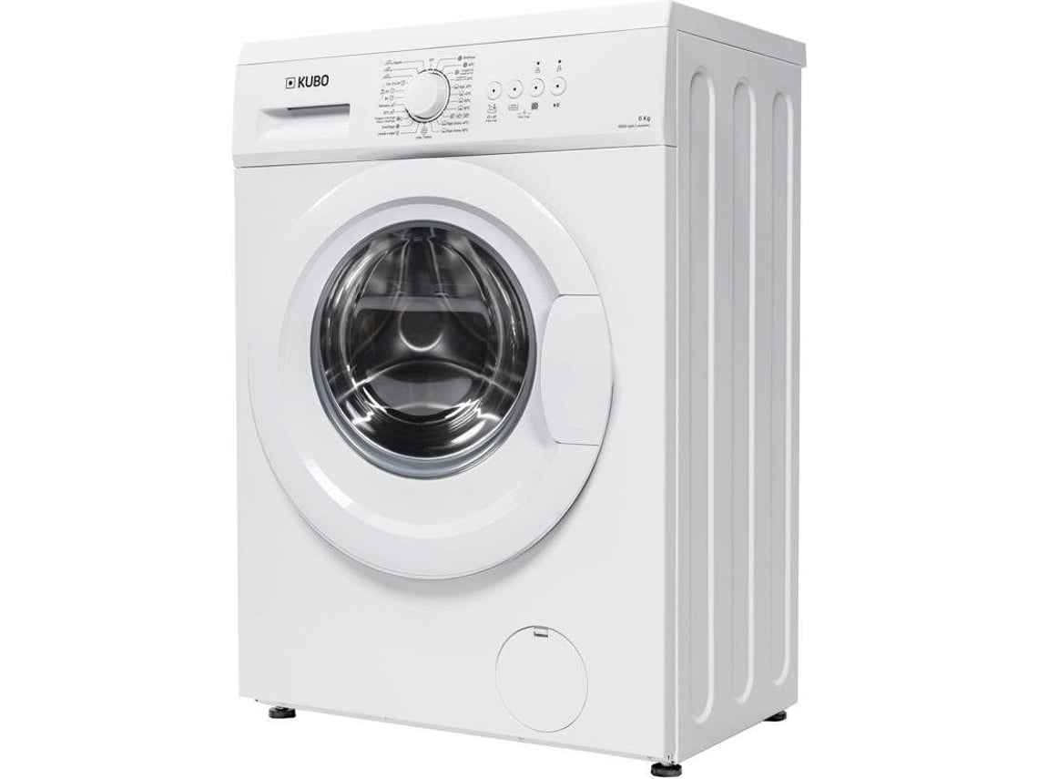 Máquina de Lavar Roupa KUBO KBWM8992 (6 kg - 1000 rpm - Branco)