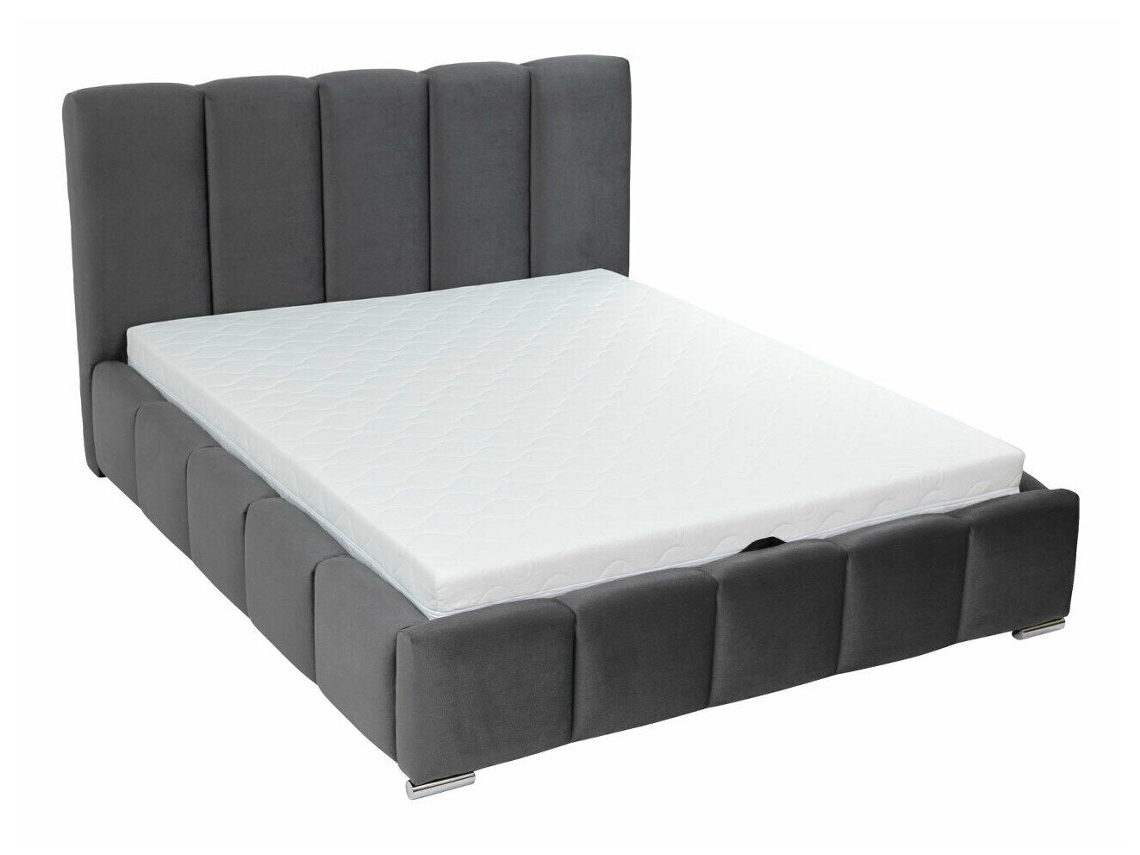 Cama Estofada c/arrumação AMBIHOME GORDON (Bege - 160x200 cm)
