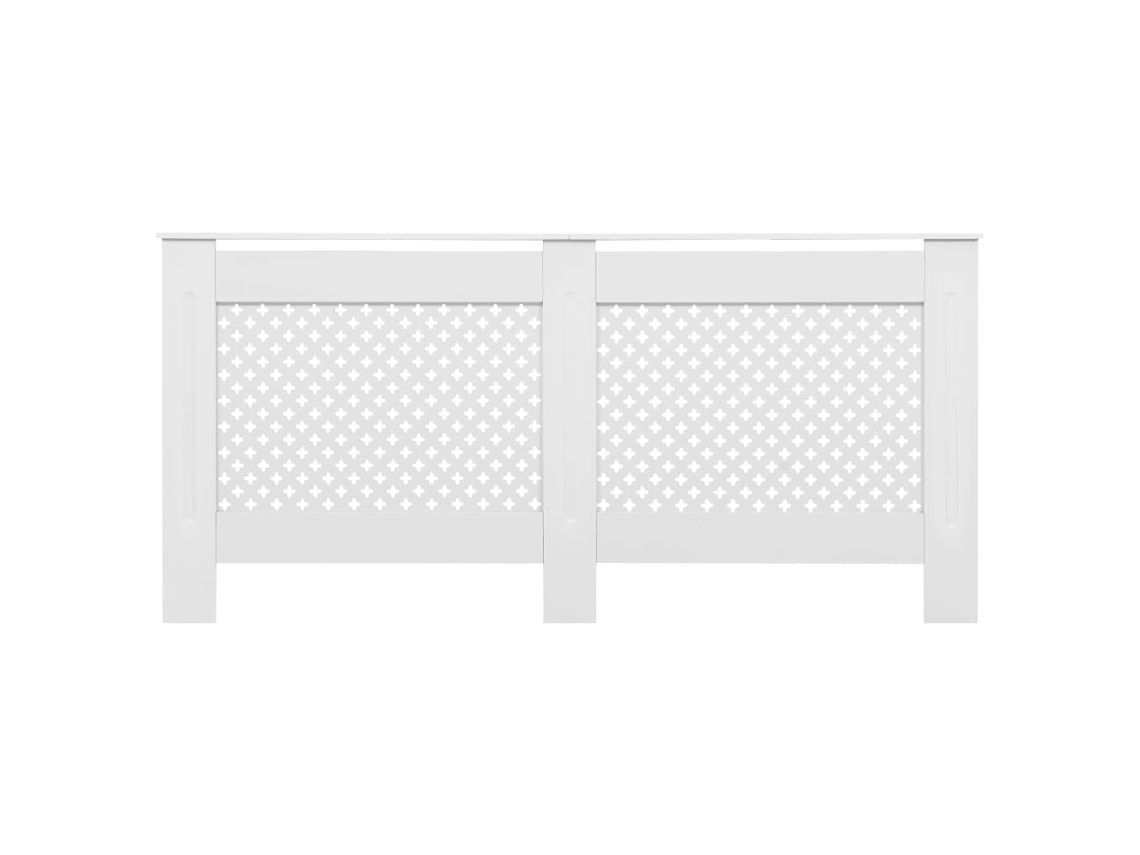 Cobertura De Radiador 172x19x81,5 Cm Mdf Branco Haochrymec
