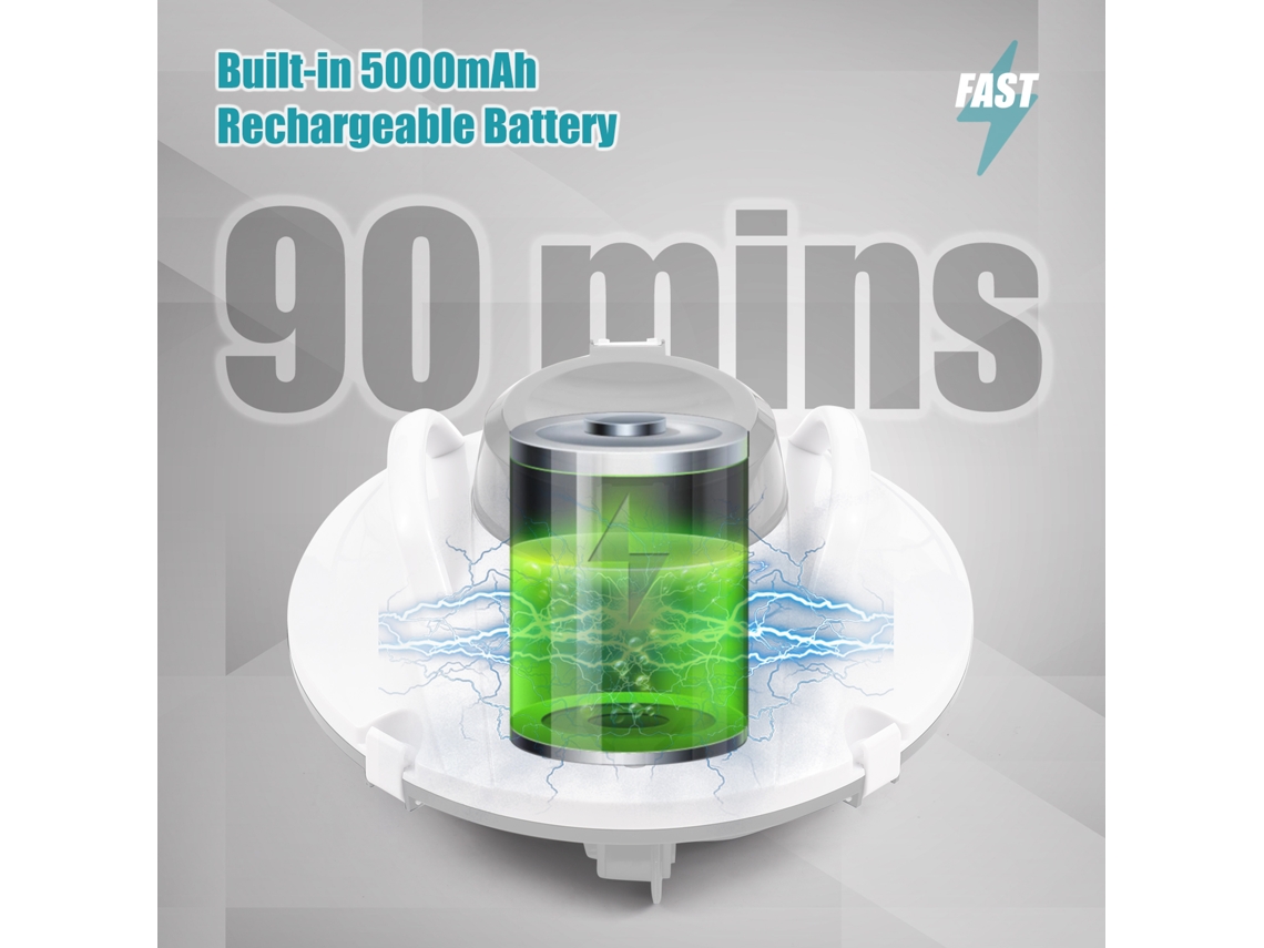 Limpador Robótico Sem Fio Piscina 30w 90 Minutos