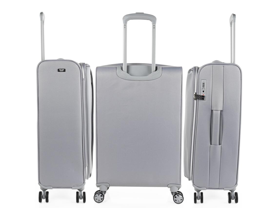 DKNY DKNY-408 Mala de Viagem Média Eva Instinct Tempestade Cinza 41X67X25 Cm 74L