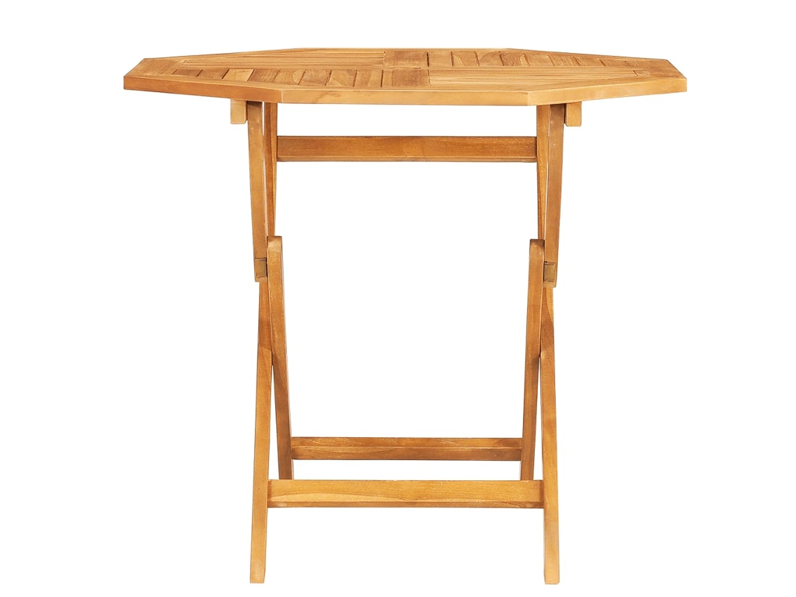 Mesa De Jardim | Mesa De Exterior Dobrável 85x85x76 Cm Madeira Teca Maciça Lovely Home